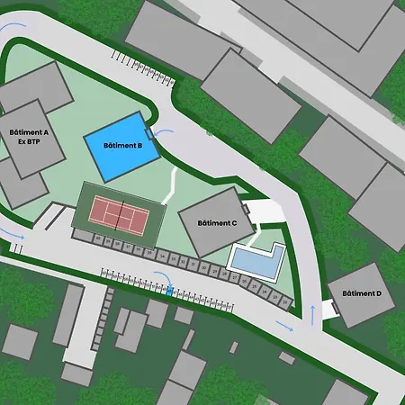 T1 Moderne Lumineux Avec Terrasse Et Parking Privatif ! - Fr-1-555-70 Appartement